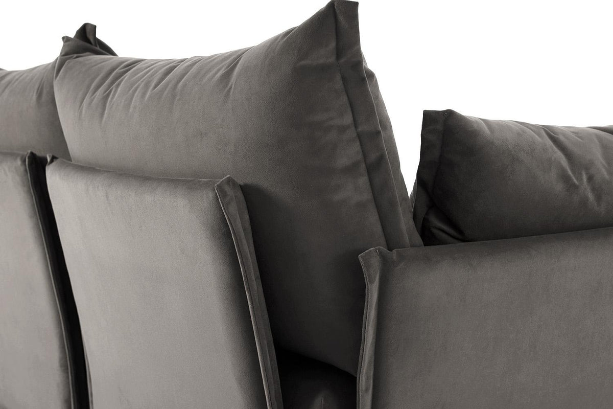 Model 06 Corner Sofa with Ottoman, Elephant