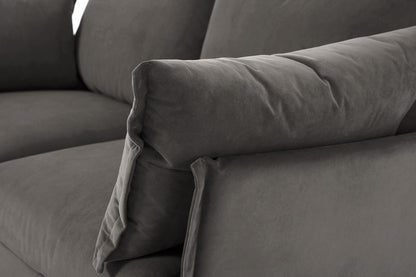 Model 06 2-Seater Right Chaise Sofa, Elephant