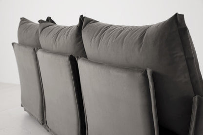 Model 06 3-Seater Right Chaise Sofa, Elephant
