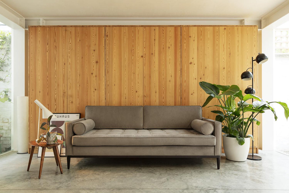 Model 02 3-Seater Sofa, Elephant
