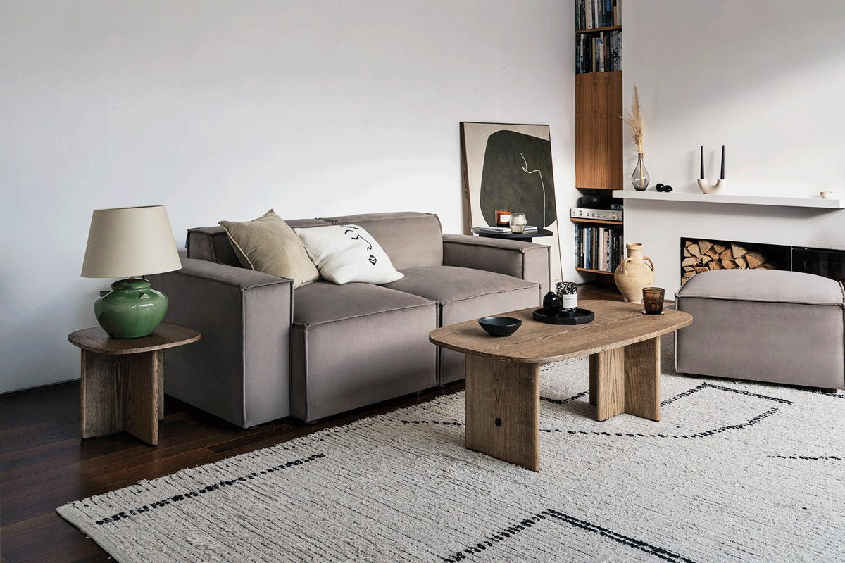 Model 03 2-Seater Sofa, Elephant