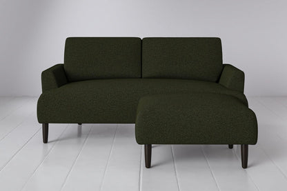 Model 05 2-Seater Sofa with ottoman, Fern