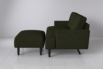 Model 05 2-Seater Sofa with ottoman, Fern