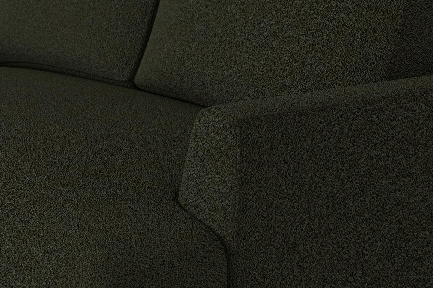 Model 05 3-Seater Sofa with ottoman, Fern