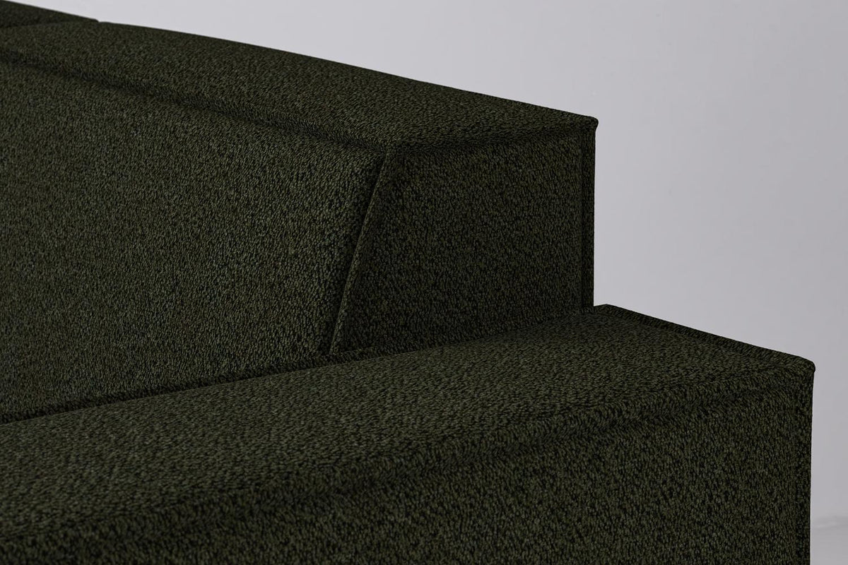 Model 03 2-Seater Left Chaise Sofa, Fern