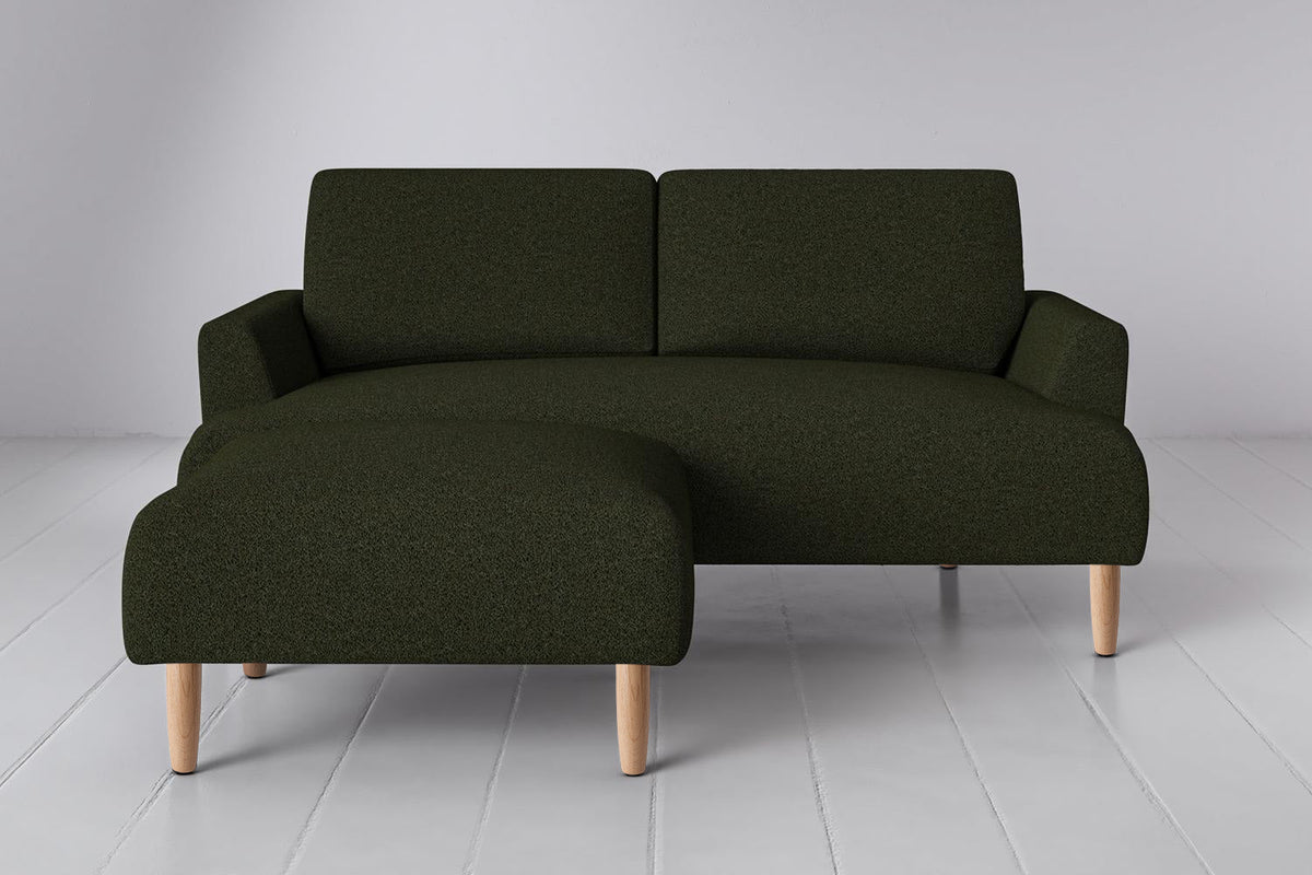 Model 05 2-Seater Sofa, Oak / Fern