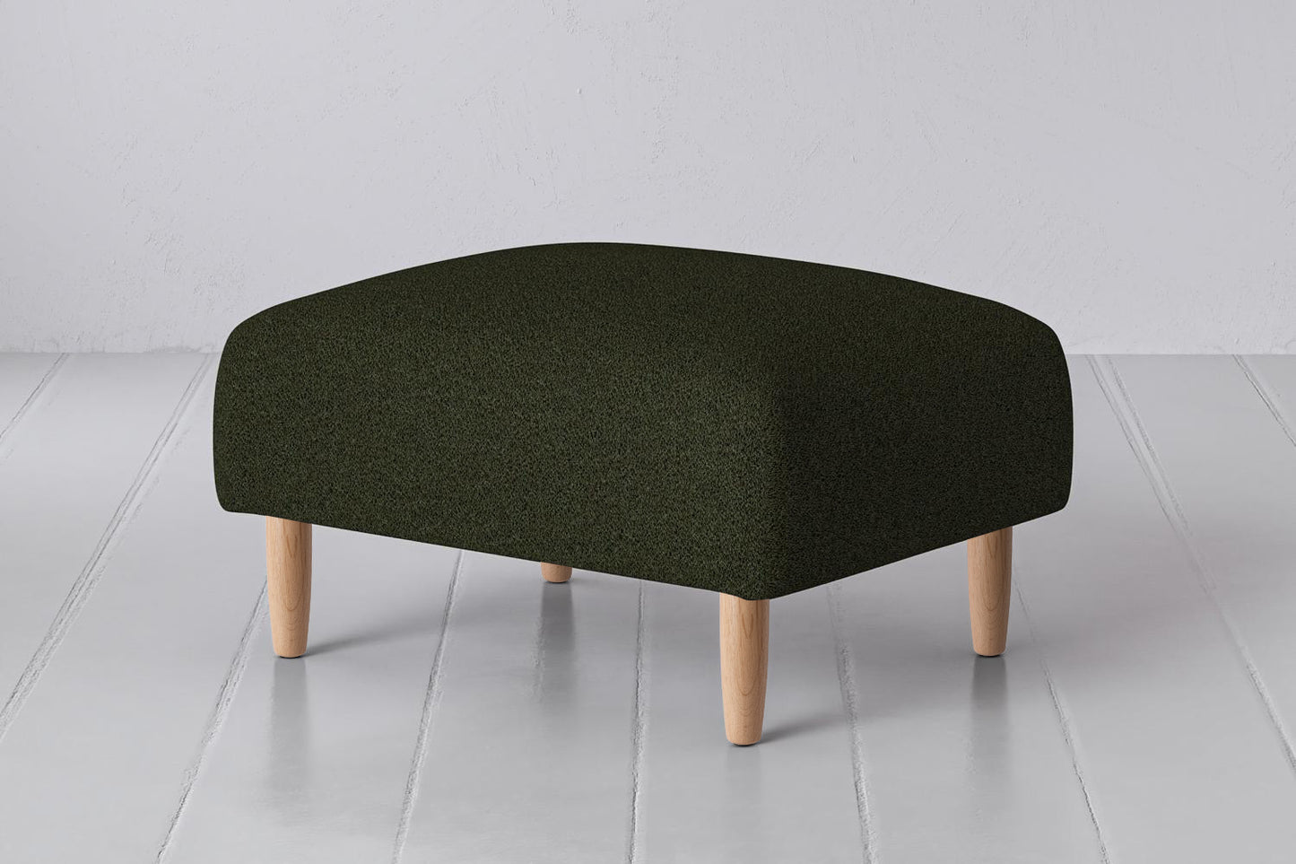 Model 05 Ottoman, Oak / Fern