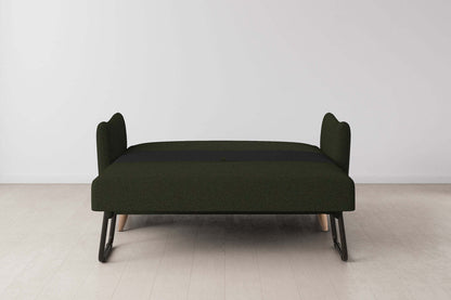 Model 08 Sofa Bed 2 Seater, Oak / Fern