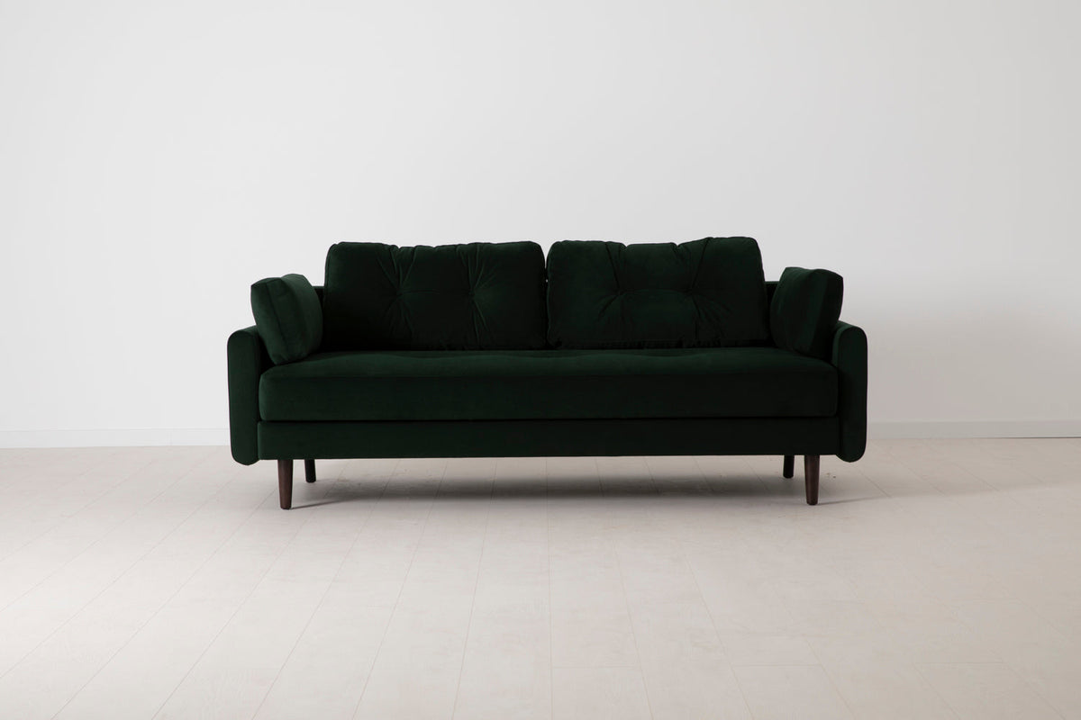 Model 04 Sofa Bed 3 Seater, Forest