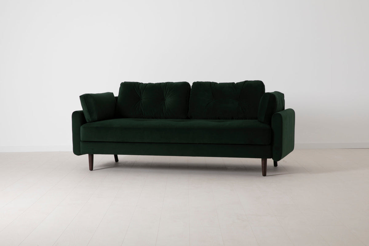Model 04 Sofa Bed 3 Seater, Forest