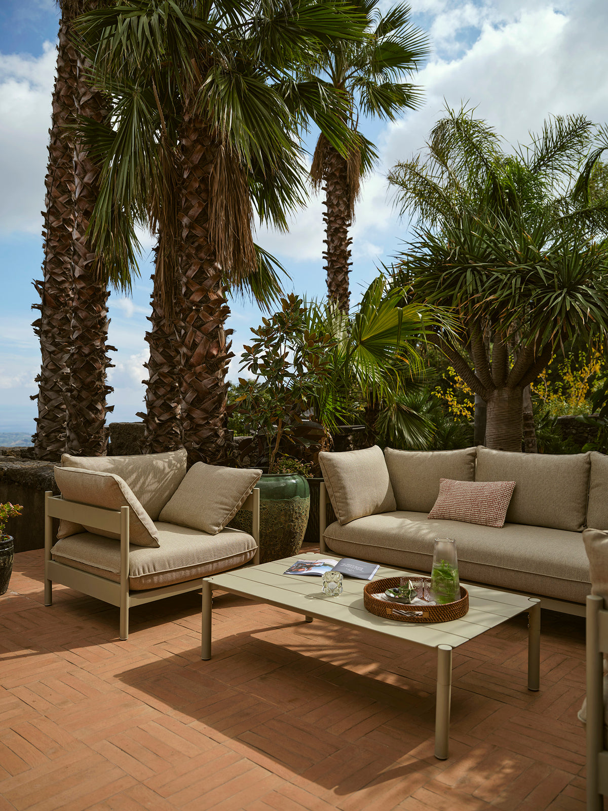 Garden Sofa Set 04 5 Seater