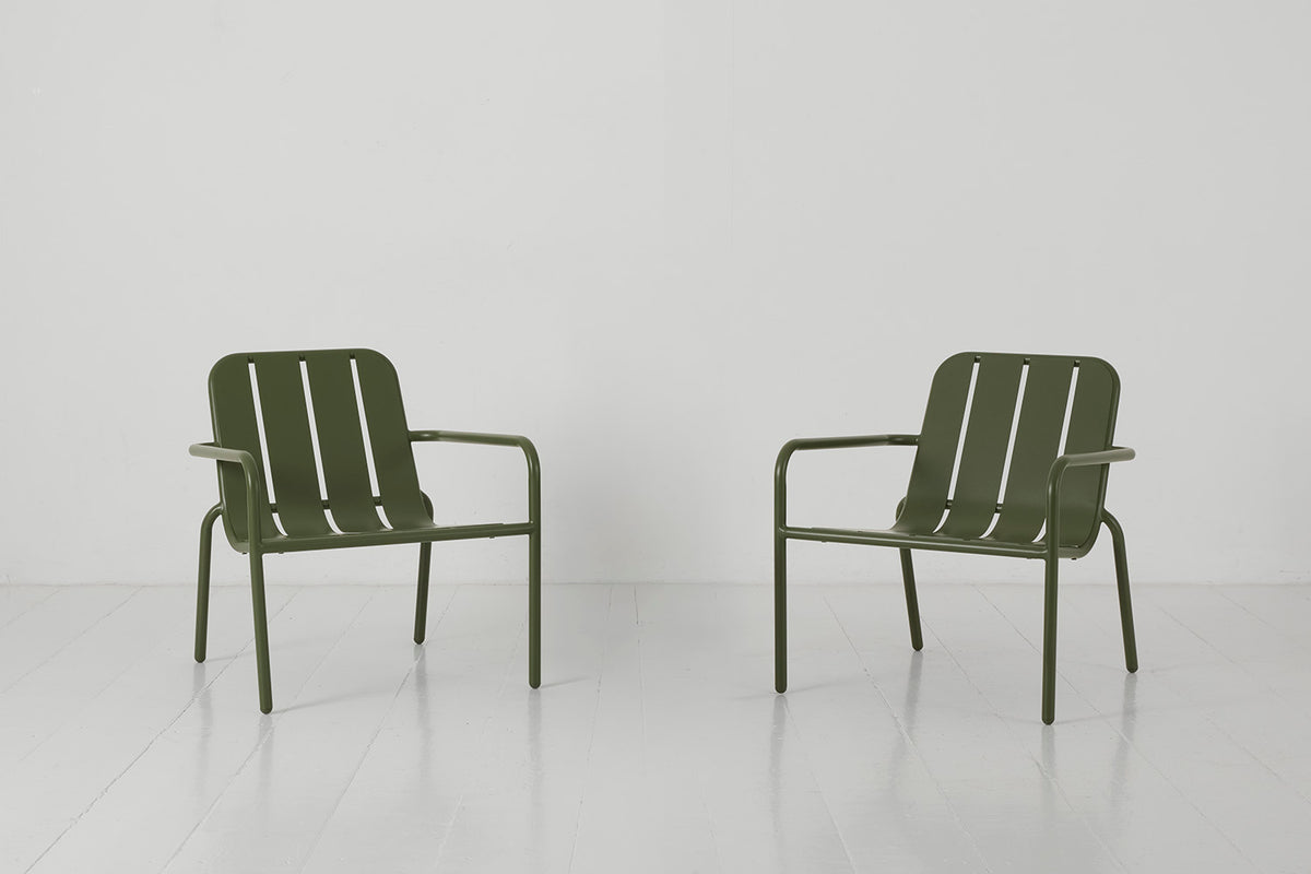 Garden Armchair 01 (set of 2), Olive