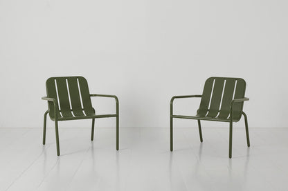 Garden Armchair 01 (set of 2), Olive