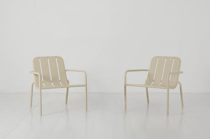 Garden Armchair 01 (set of 2), Taupe