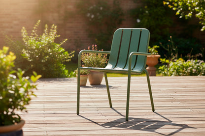 Garden Dining Chair 01 (Set of 2), Olive