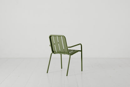 Garden Dining Chair 01 (Set of 2), Olive