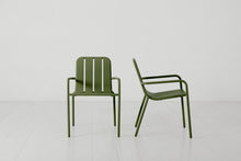 Garden Dining Chair 01 (Set of 2), Olive
