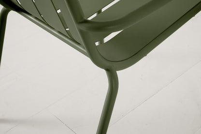 Garden Dining Chair 01 (Set of 2), Olive