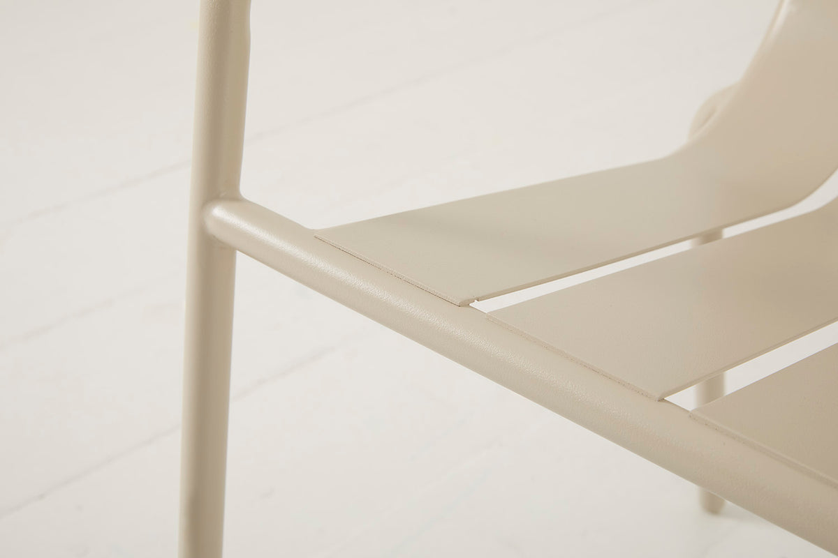 Garden Dining Chair 01 (Set of 2), Taupe