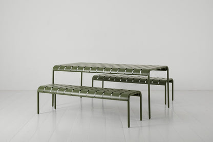 Garden Dining Set 01, Olive