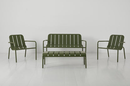Garden Sofa Set 01, Olive