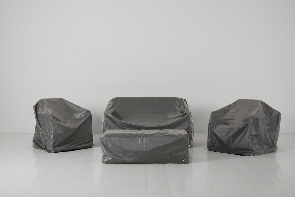 Garden Sofa Set 01, Taupe