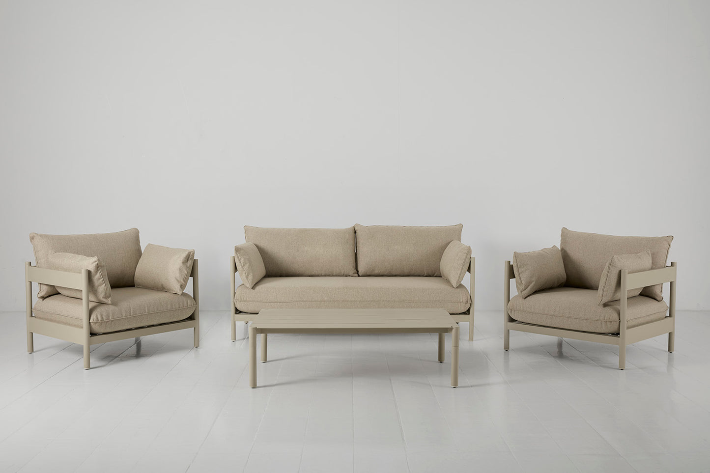 Garden Sofa Set 04 4 Seater Cover