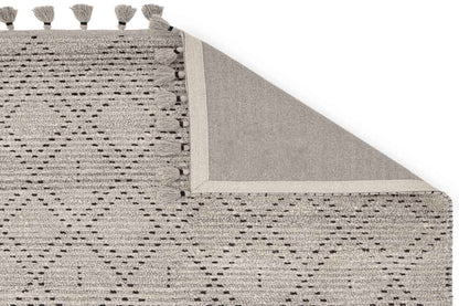 Nepal Rug Grey Black Diamond, 200x290
