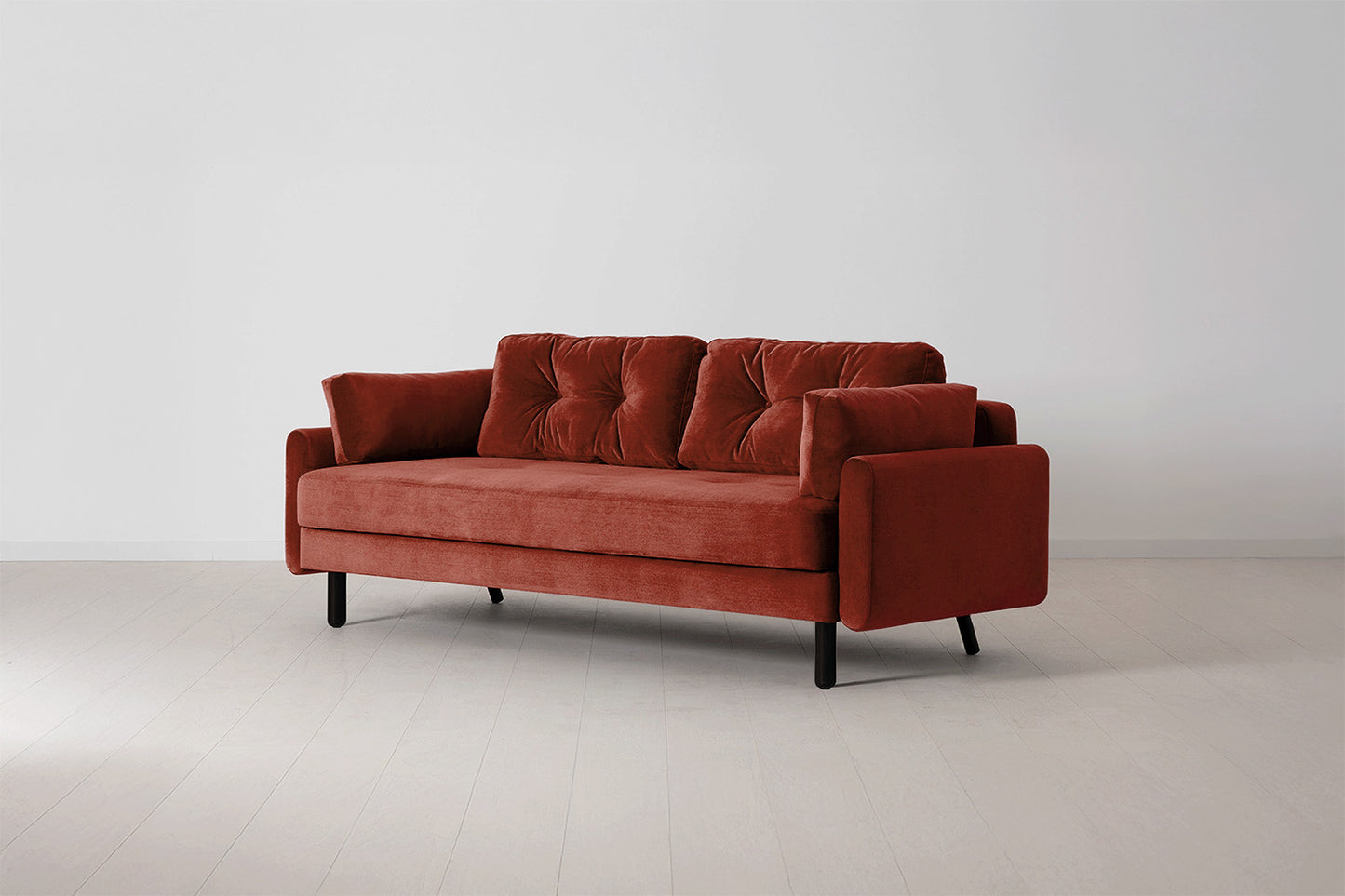 Model 04 Sofa Bed 3 Seater, Harissa