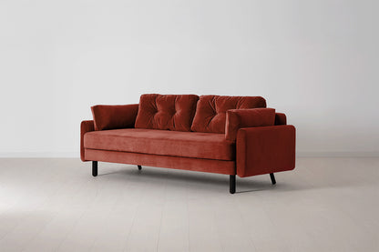 Model 04 Sofa Bed 3 Seater, Harissa