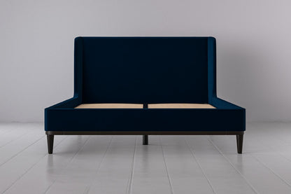 Bed 02 King Sized Bed, Indigo