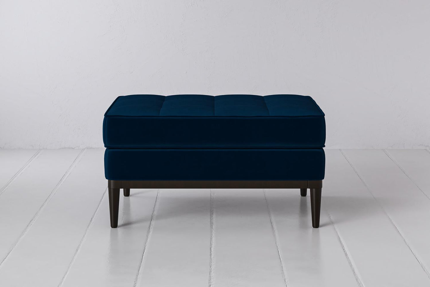 Model 02 Ottoman, Indigo