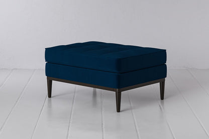 Model 02 Ottoman, Indigo