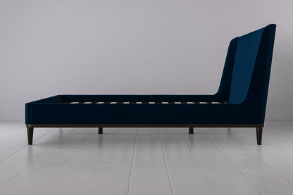 Bed 02 King Sized Bed, Indigo