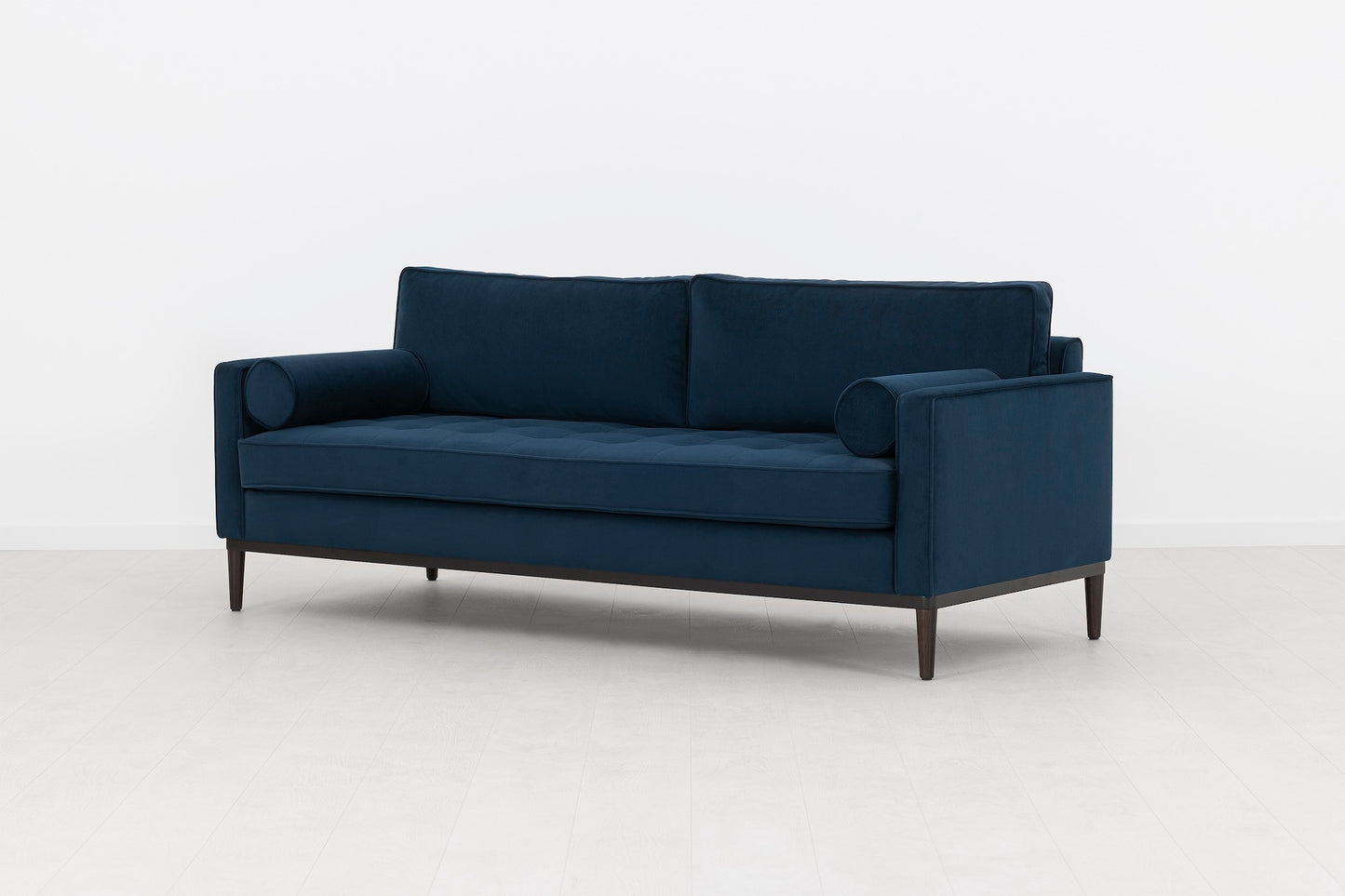 Model 02 Sofa Bed 3 Seater, Indigo