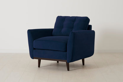 Model 10 Armchair, Indigo