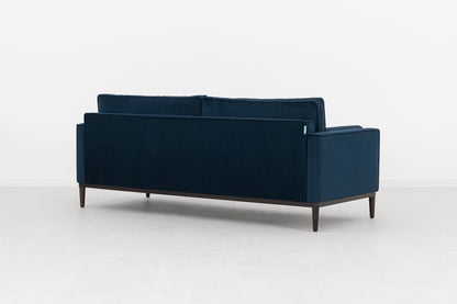 Model 02 Sofa Bed 3 Seater, Indigo