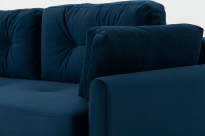 Model 04 Sofa Bed 3 Seater, Indigo