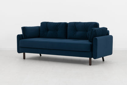Model 04 Sofa Bed 3 Seater, Indigo