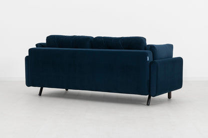Model 04 Sofa Bed 3 Seater, Indigo