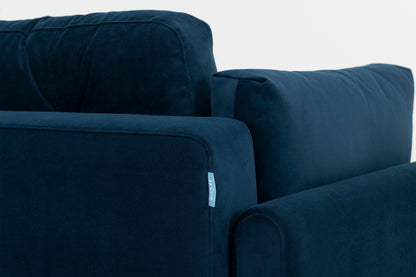 Model 04 Sofa Bed 3 Seater, Indigo