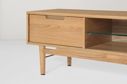 TV Unit 01 For TVs up to 60-inches, Oak
