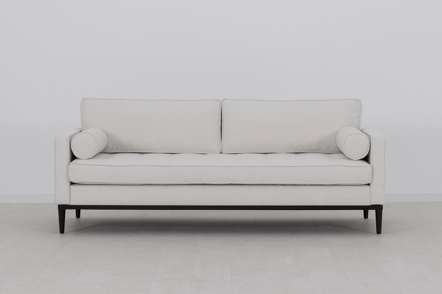 Model 02 Sofa Bed 3 Seater, Ivory