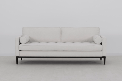 Model 02 Sofa Bed 3 Seater, Ivory