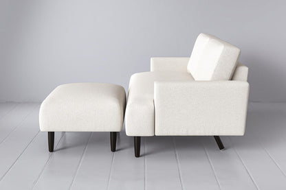 Model 05 2-Seater Sofa with ottoman, Ivory