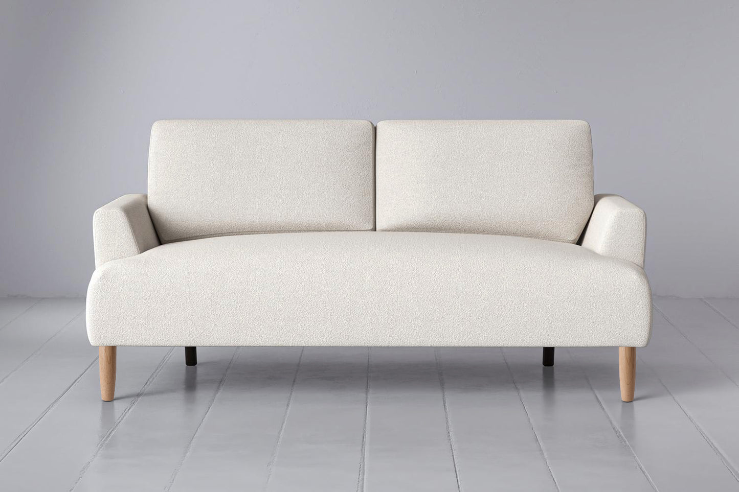Model 05 2-Seater Sofa, Oak / Ivory
