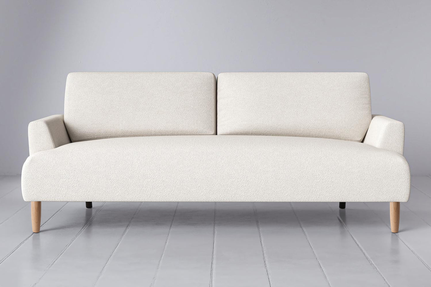 Model 05 3-Seater Sofa, Oak / Ivory