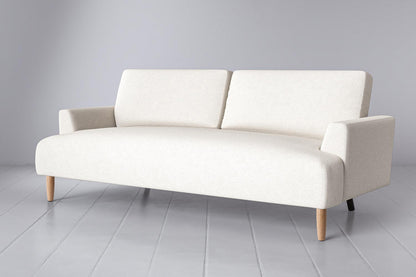 Model 05 3-Seater Sofa, Oak / Ivory