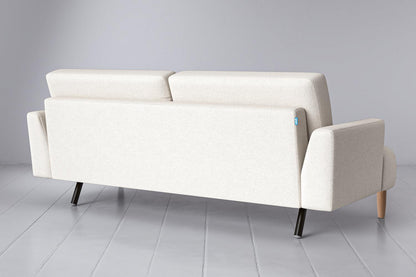 Model 05 3-Seater Sofa, Oak / Ivory
