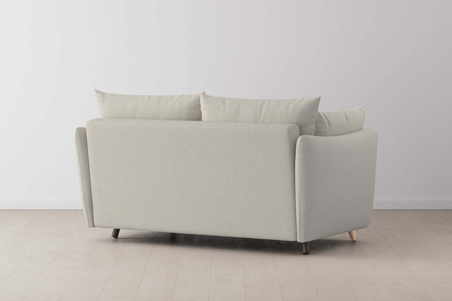 Model 08 Sofa Bed 2 Seater, Oak / Ivory